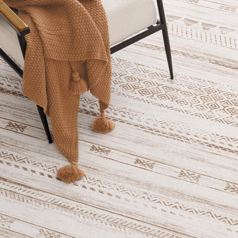 [NEW] Montvoo Moroccan Boho Washable Area Rug, Neutral Ultra Soft Rugs for Living Room, Non-Slip TPR Backing & Easy Care Carpet for Bedroom, Dining Room, Playroom, Office Cool Rugs, Indoor Runner Rug Floor Mat, Fallfressness
