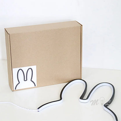 Rabbit Led Night Light Modern USB Desk Lamp for Children'S Kid Room Light Christmas Gift 5W Cute Night Lamp Home Deco Luminaire